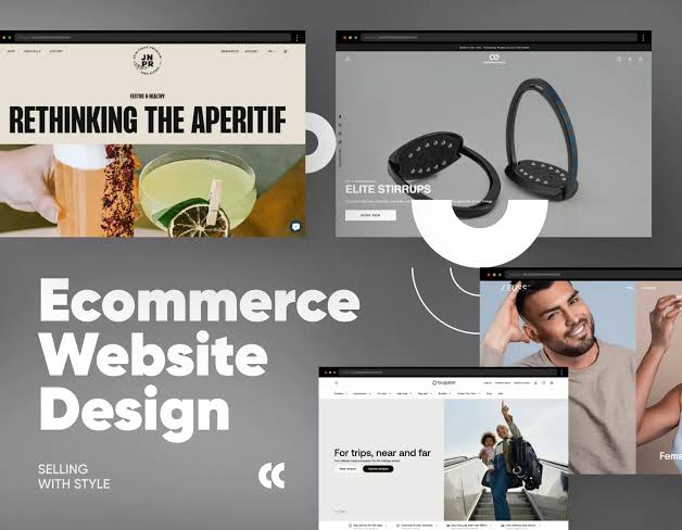E-commerce website design features for online businesses