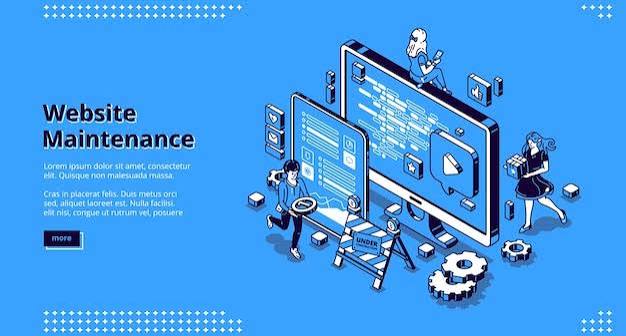 Website maintenance services for business websites
