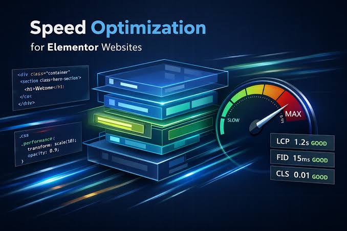 Website speed optimization strategies for faster business websites.