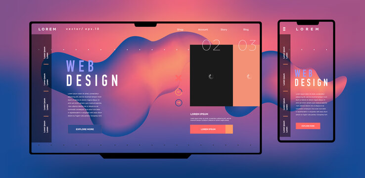 website design