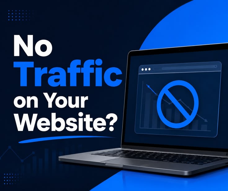 Website not getting customers due to poor SEO, website design, and low online visibility.